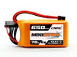 CNHL MiniStar 650mAh 22,2V 6S 70C Lipo Akku mit XT30U - LiPo24.de