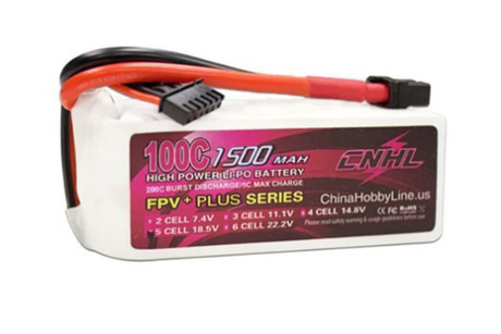 CNHL G+Plus 1500mAh 18,5V 5S 100C Lipo Akku mit XT60 Stecker - LiPo24.de