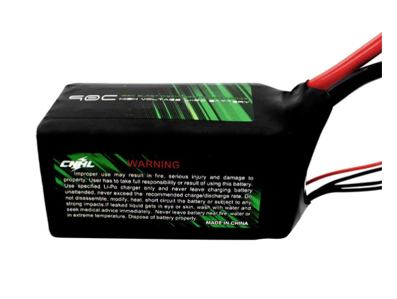 CNHL Parallel Series 6200mAh 11.1V 3S 90C Shorty Lipo Akku Softpack - LiPo24.de