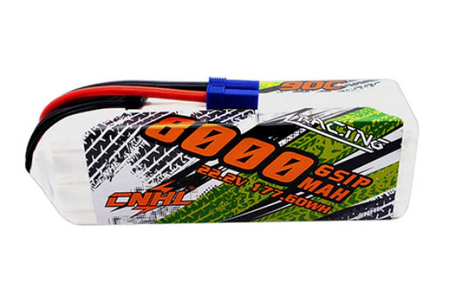 CNHL Racing Series 8000mAh 22,2V 6S 90C Lipo-Akku mit EC5-Stecker - LiPo24.de