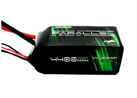 CNHL Parallel Series 4400mAh 11,1V 3S 90C Shorty Lipo Akku Softpack - LiPo24.de