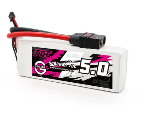 CNHL G+Plus 5000 mAh 11,1 V 3S 70C Lipo-Akku mit QS8-Stecker - LiPo24.de