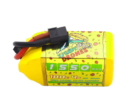 CNHL Speedy Pizza 1550mAh 14,8V 4S 100C Lipo Akku mit XT60 Stecker - LiPo24.de