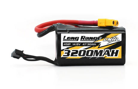 CNHL 18650 DLG 4S1P 3200mAh 14,8V 3C Li-Ion Long Range Pack XT60 Stecker - LiPo24.de