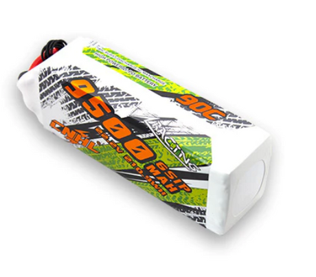 CNHL Racing Series 9500mAh 22,2V 6S 90C Lipo Akku mit 8,0mm Rundstecker - LiPo24.de
