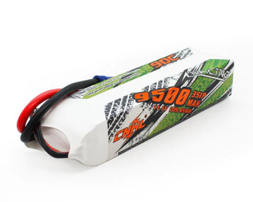 CNHL Racing Series 9500 mAh 11,1 V 3S 90C Lipo-Akku mit EC5-Stecker - LiPo24.de