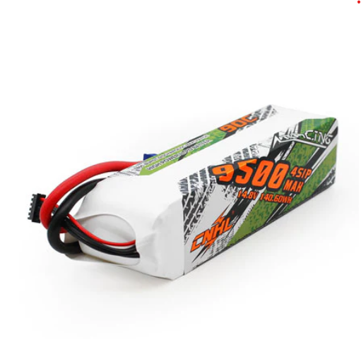 CNHL Racing Series 9500mAh 14,8V 4S 90C Lipo-Akku mit EC5-Stecker - LiPo24.de