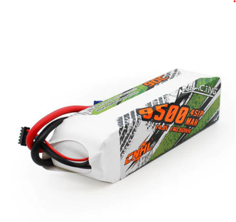 CNHL Racing Series 9500mAh 14,8V 4S 90C Lipo-Akku mit EC5-Stecker - LiPo24.de