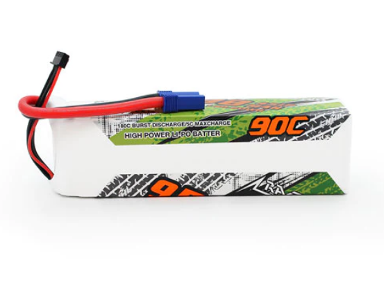 CNHL Racing Series 9500mAh 14,8V 4S 90C Lipo-Akku mit EC5-Stecker - LiPo24.de