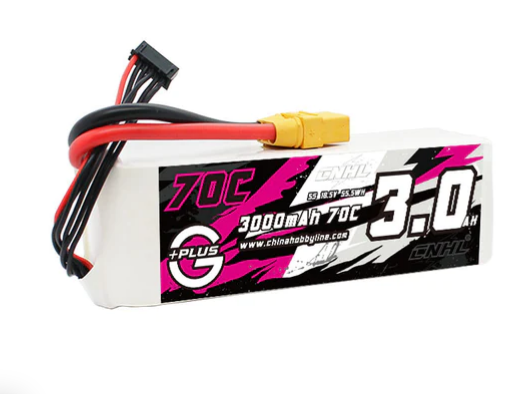 CNHL G+Plus 3000mAh 18,5V 5S 70C Lipo Akku mit XT90 Stecker - LiPo24.de