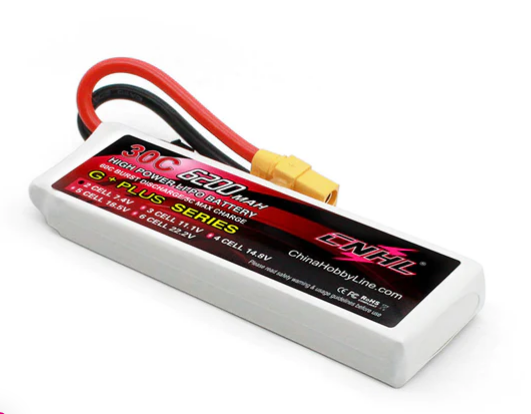 CNHL 6200mAh 7,4V 2S 30C Lipo Akku mit XT90 Stecker - LiPo24.de