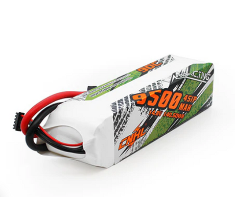 CNHL Racing Series 9500mAh 14,8V 4S 90C Lipo Akku mit 8,0mm Rundstecker - LiPo24.de
