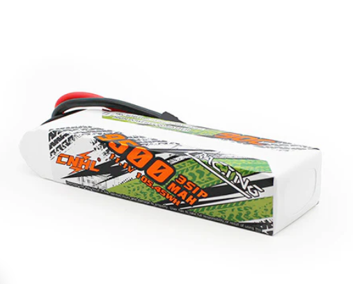 CNHL Racing Series 9500 mAh 11,1 V 3S 90C Lipo-Akku mit 8,0 mm Rundstecker - LiPo24.de