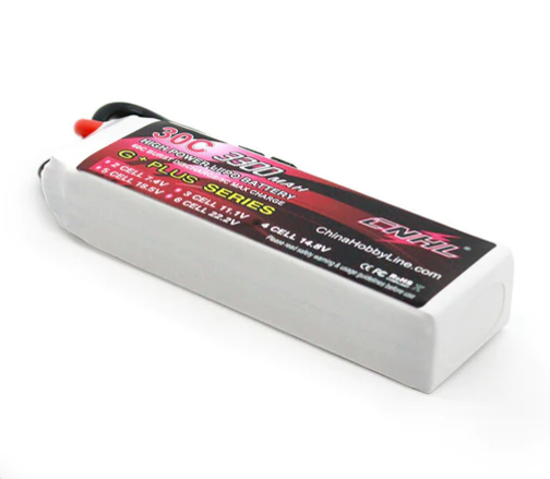 CNHL 3300mAh 14,8V 4S 30C Lipo Akku mit XT60 Stecker - LiPo24.de
