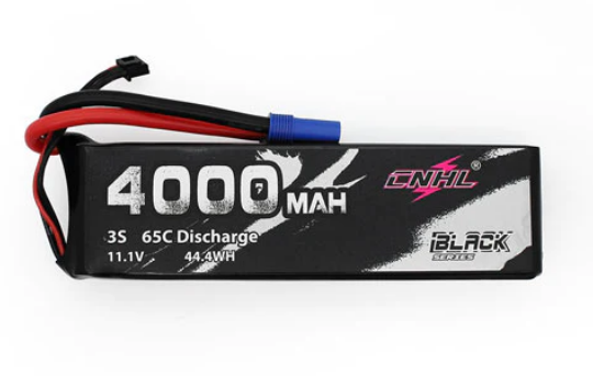 CNHL Black Series 4000mAh 11,1V 3S 65C Lipo Akku mit EC5 Stecker - LiPo24.de
