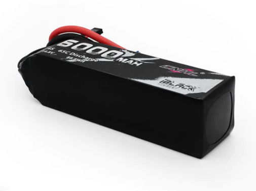 CNHL Black Series 6000mAh 14,8V 4S 65C Lipo Akku mit EC5 Stecker - LiPo24.de