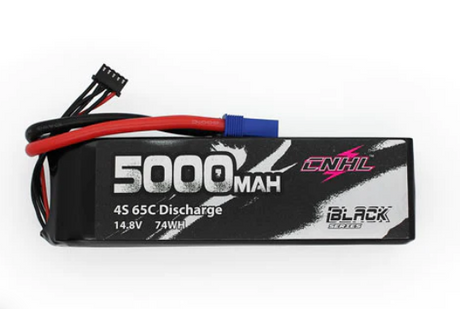 CNHL Black Series 5000mAh 14,8V 4S 65C Lipo-Akku mit EC5-Stecker - LiPo24.de