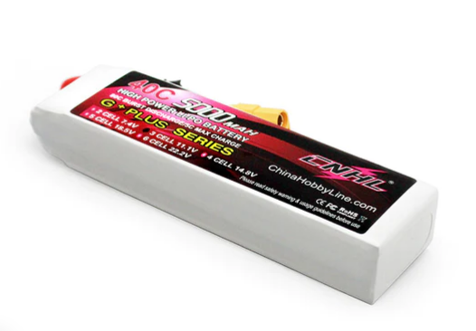 CNHL 5000mAh 11,1V 3S 40C Lipo Akku mit XT90 Stecker - LiPo24.de