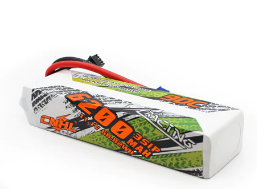 CNHL Racing Series 6200 mAh 11,1 V 3S 90C Lipo-Akku mit EC5-Stecker - LiPo24.de