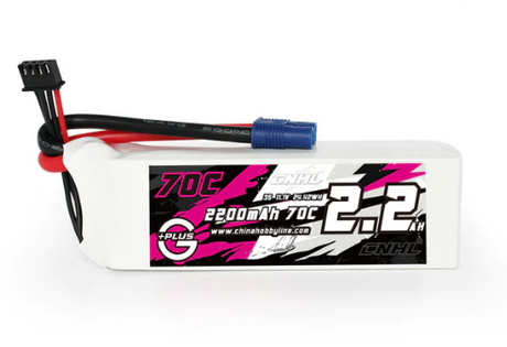 CNHL G+Plus 2200mAh 11,1V 3S 70C Lipo Akku mit EC3 Stecker - LiPo24.de