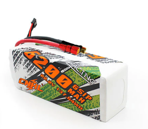 CNHL Racing Series 6200mAh 22,2V 6S 90C Lipo Akku mit 8,0mm Rundstecker - LiPo24.de