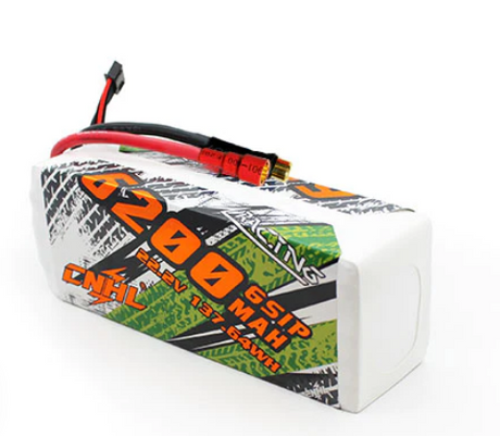CNHL Racing Series 6200mAh 22,2V 6S 90C Lipo Akku mit 8,0mm Rundstecker - LiPo24.de