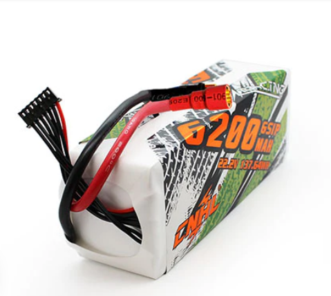 CNHL Racing Series 6200mAh 22,2V 6S 90C Lipo Akku mit 8,0mm Rundstecker - LiPo24.de