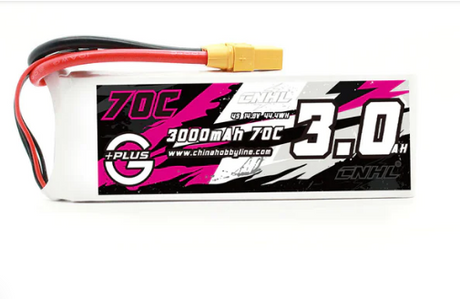 CNHL G+Plus 3000mAh 14,8V 4S 70C Lipo Akku mit XT90 Stecker - LiPo24.de