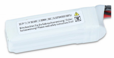 SLS XTRON 450MAH 3S1P 11,1V 30C/60C F5J - LiPo24.de