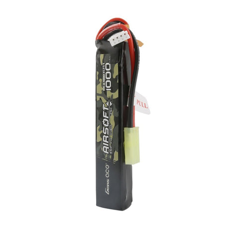 Gens Ace 25C 1000mAh 3S1P 11.1V Airsoft Gun Lipo Akku mit Mini Tamiya Stecker - LiPo24.de