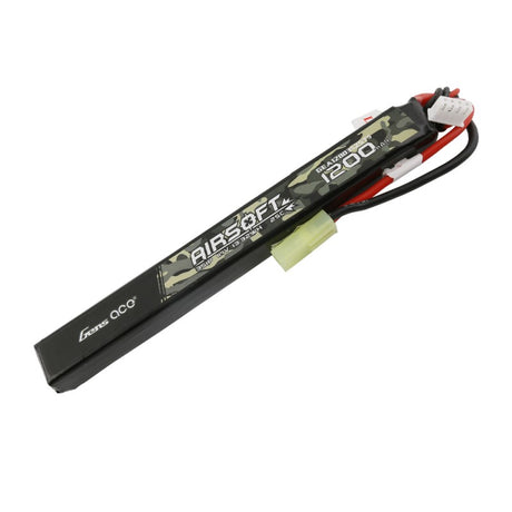 Gens Ace 25C 1200mAh 3S1P 11.1V Slim Airsoft Gun Lipo Akku mit Mini Tamiya Stecker - LiPo24.de