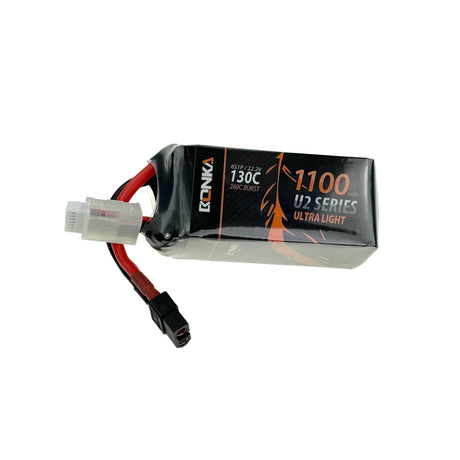 Bonka Lipo Akku1100mAh 22,2V 130C/260C FPV XT60 #1 - LiPo24.de