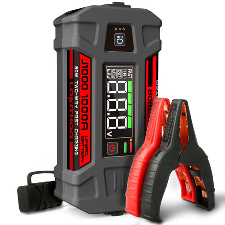 Lokithor 1000 A 12 V 26 Wh Lithium-Starthilfe - LiPo24.de
