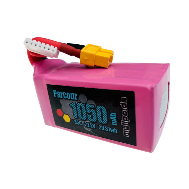 MyLipo Lipo Akku 1050mAh 22,2V 85C/170C FPV Parcour XT60 - LiPo24.de
