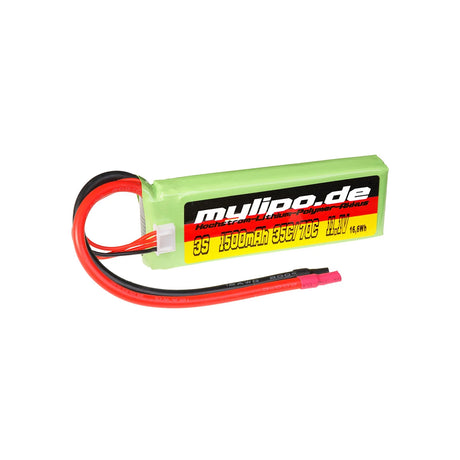 MyLipo Lipo Akku 1500mAh 11,1V 3S 35C/70C - LiPo24.de