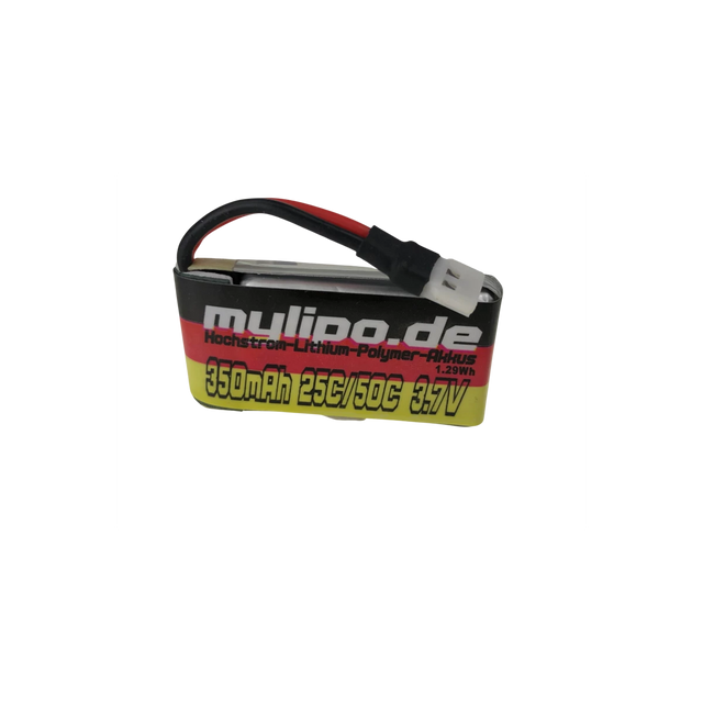 Mylipo Lipo Akku 350mAh 3,7V 25C/50C Grauper Alpha 110 - LiPo24.de