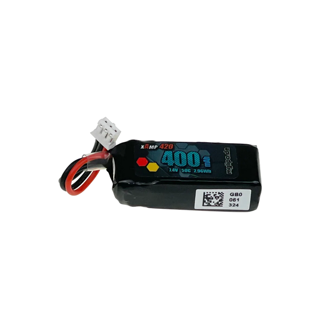 Mylipo Lipo Akku 400mAh 7,4V 2S 50C für Blade MCPX BL2 - LiPo24.de
