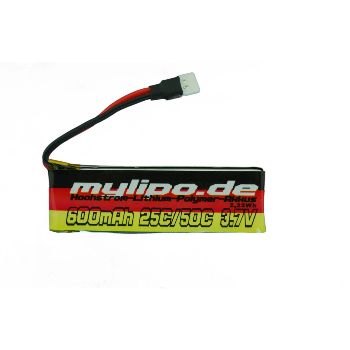 Vhbw Li-Polymer Akku 600mAh 3.7V Mit WALKERA-Stecker – Für RC Helikopter Wie Walkera CB100, 4G6