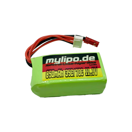 Mylipo Lipo Akku 850mAh 11,1V 35C/70C - LiPo24.de