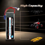 HRB 6S 5000mAh 22,2 V 50C EC5 LiPo Akku - LiPo24.de
