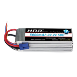 HRB 6S 5000mAh 22,2 V 50C EC5 LiPo Akku - LiPo24.de