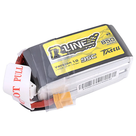 Tattu R-Line 850mAh 14.8V 4S1P 95C Lipo Akku mit XT30 Stecker - LiPo24.de