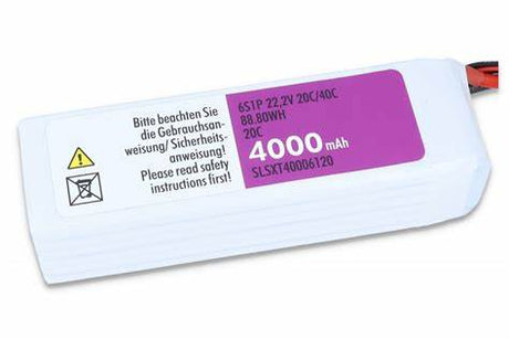 SLS XTRON 4000MAH 6S1P 22,2V 20C/40C - LiPo24.de
