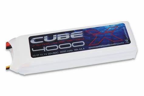 SLS X-CUBE 4000MAH 3S1P 11,1V 30C/60C - LiPo24.de