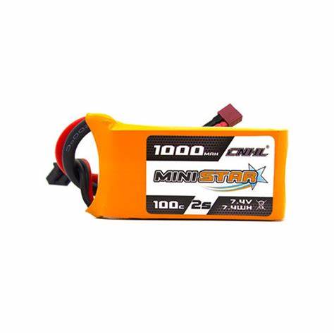 CNHL MiniStar 1000mAh 7,4V 2S 100C Lipo Akku mit T/Dean Stecker - LiPo24.de